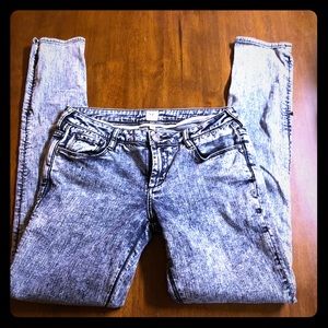 Radcliffe Linder skinny stone wash denim jeans